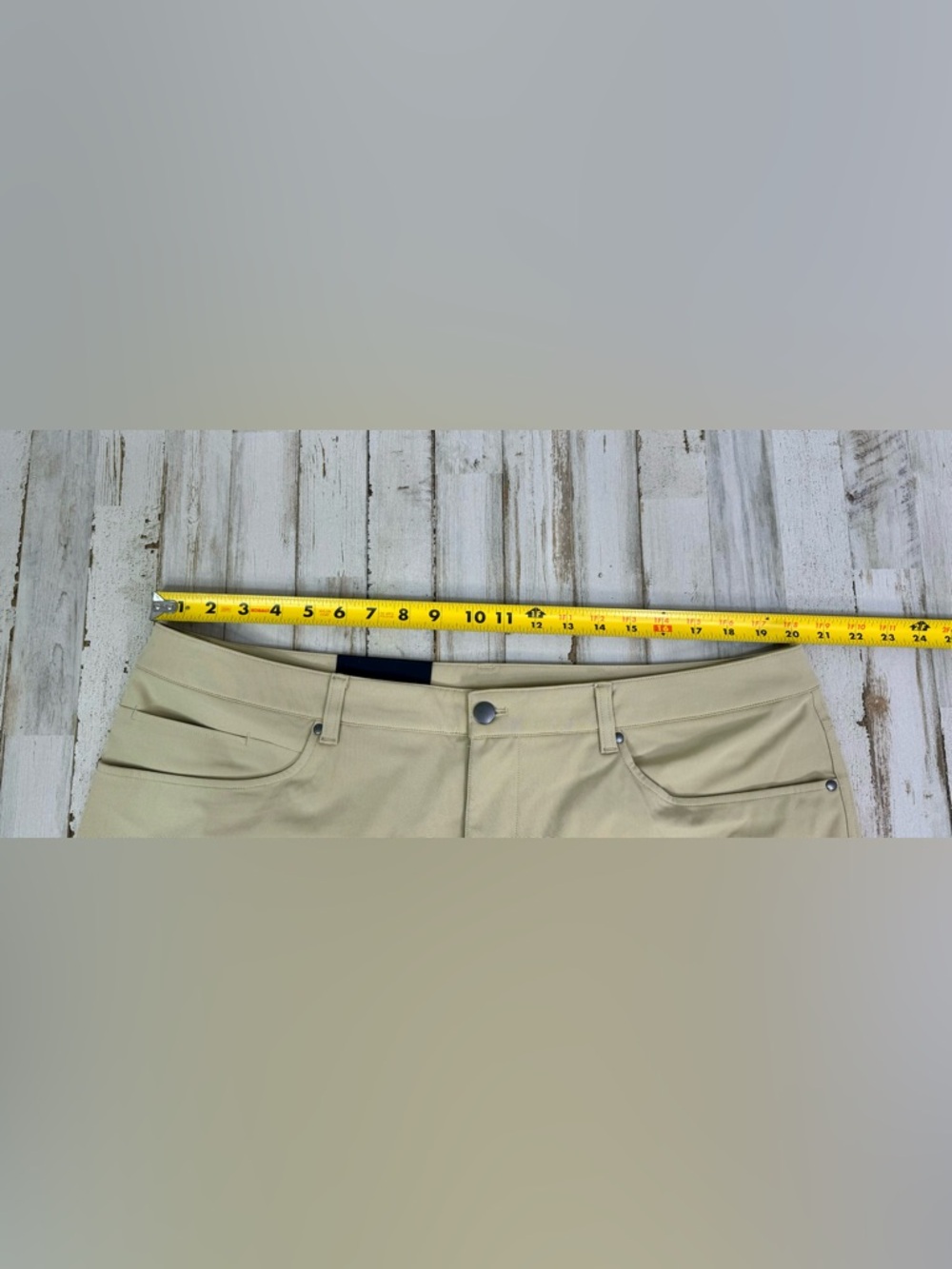 Lululemon ABC Classic Fit Trouser Warpstreme True Tan Men's Size 40x29 NWT - Picture 6 of 11